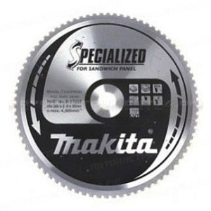 Пильный диск для сэндвич-панелей Makita B-17697